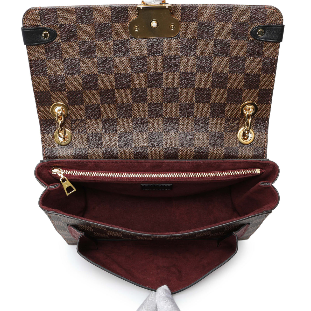 Louis Vuitton Damier Ebene Vavin PM Handbags Louis Vuitton