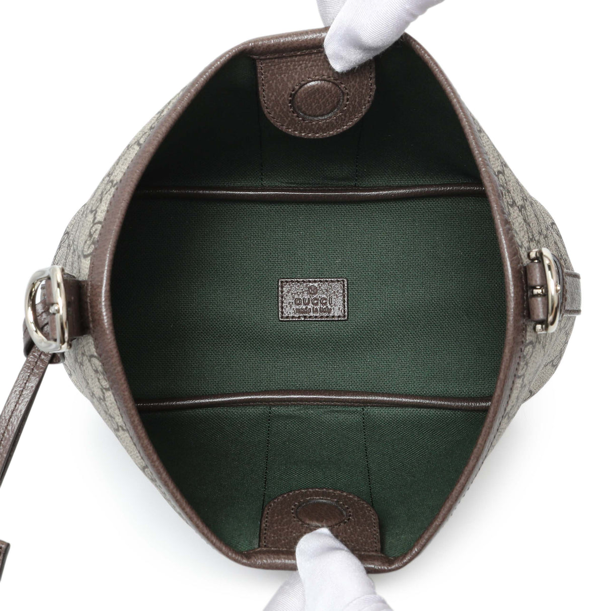 Gucci GG Supreme Monogram Ophidia Small Shoulder Bag Handbags Gucci