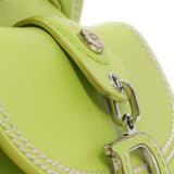 Christian Dior Green Calfskin Medium Detective Satchel Handbags Christian Dior