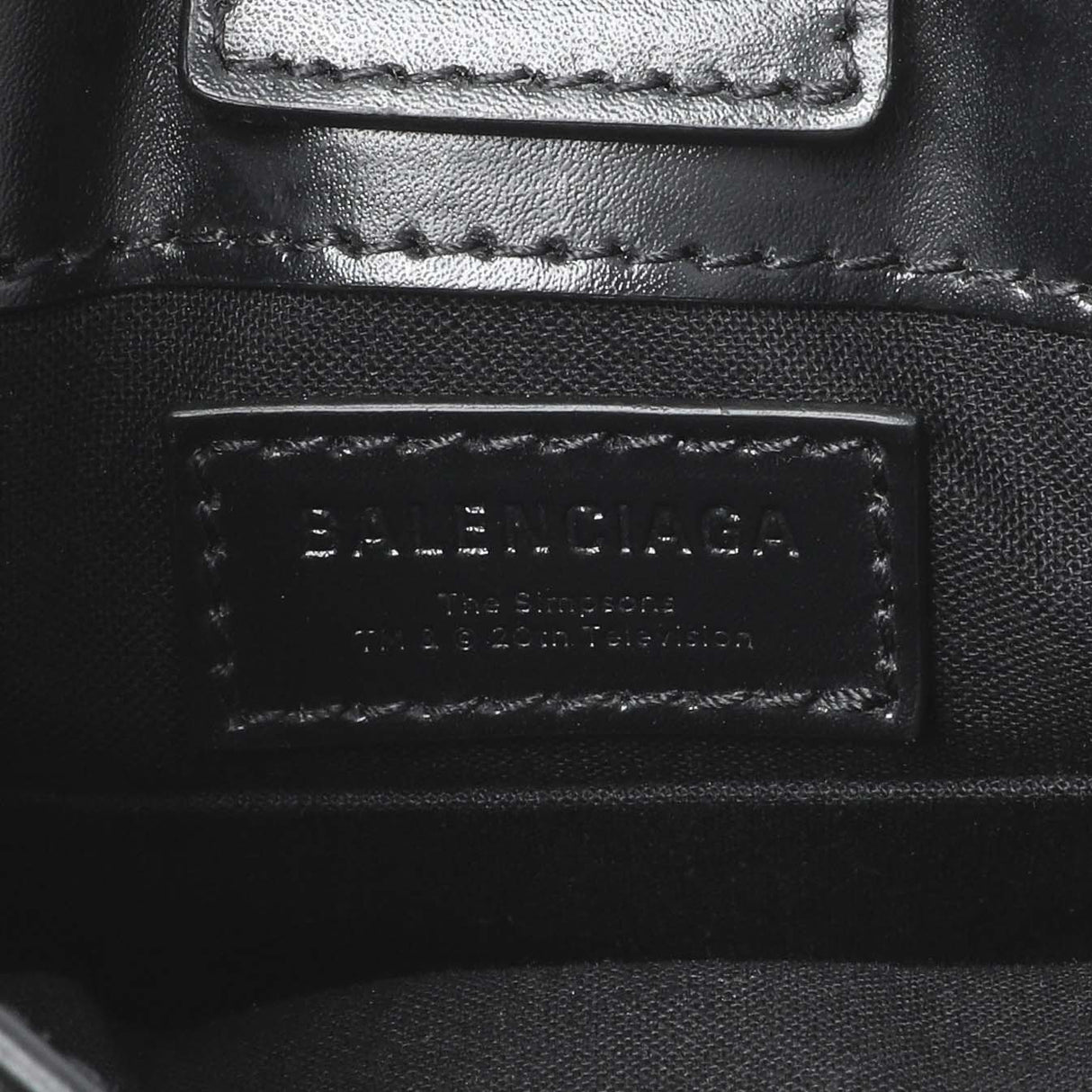Balenciaga The Simpsons Mini Shopping Phone Holder Handbags Balenciaga