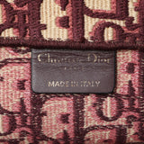 Christian Dior Burgundy Oblique Large Book Tote Handbags Christian Dior