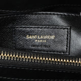 Saint Laurent Black Calfskin Y Quilted Monogram Small Loulou Chain Satchel Handbags Saint Laurent