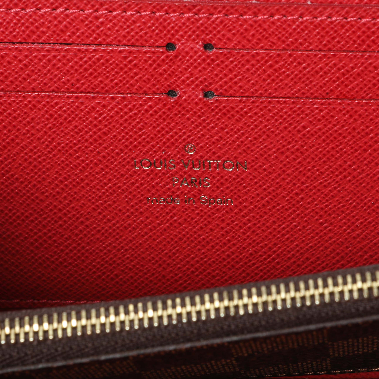 Louis Vuitton Damier Ebene Clemence Wallet Accessories Louis Vuitton