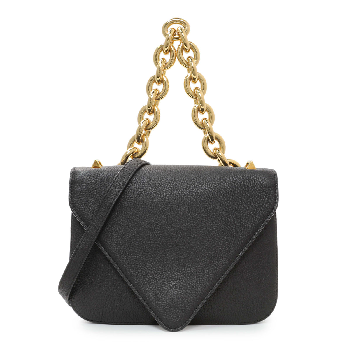 Bottega Veneta Black The Mount Small Leather Shoulder Bag Handbags Bottega Veneta