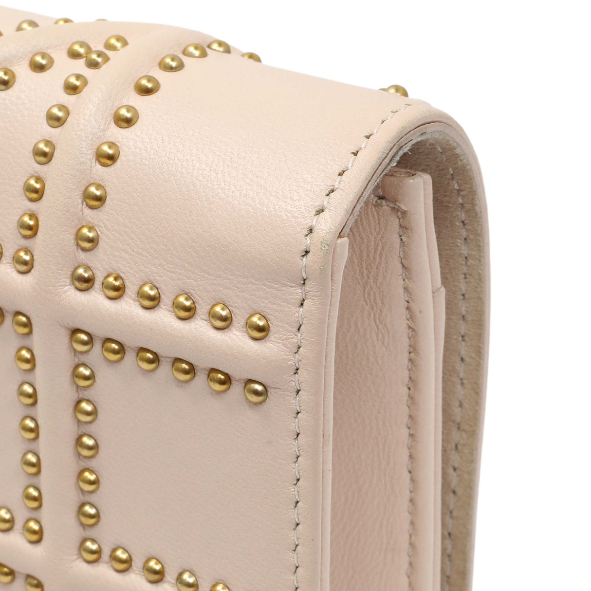 Christian Dior Studded Calfskin Diorama Wallet On Chain Handbags Christian Dior