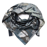 Hermes Cotton Silk Mr Farrier Scarf 140 Accessories Hermes