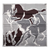 Hermes La Danse des Chevaux Double Face Scarf 90
