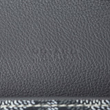Goyard Grey Goyardine Calfskin Chypre Wallet Pouch