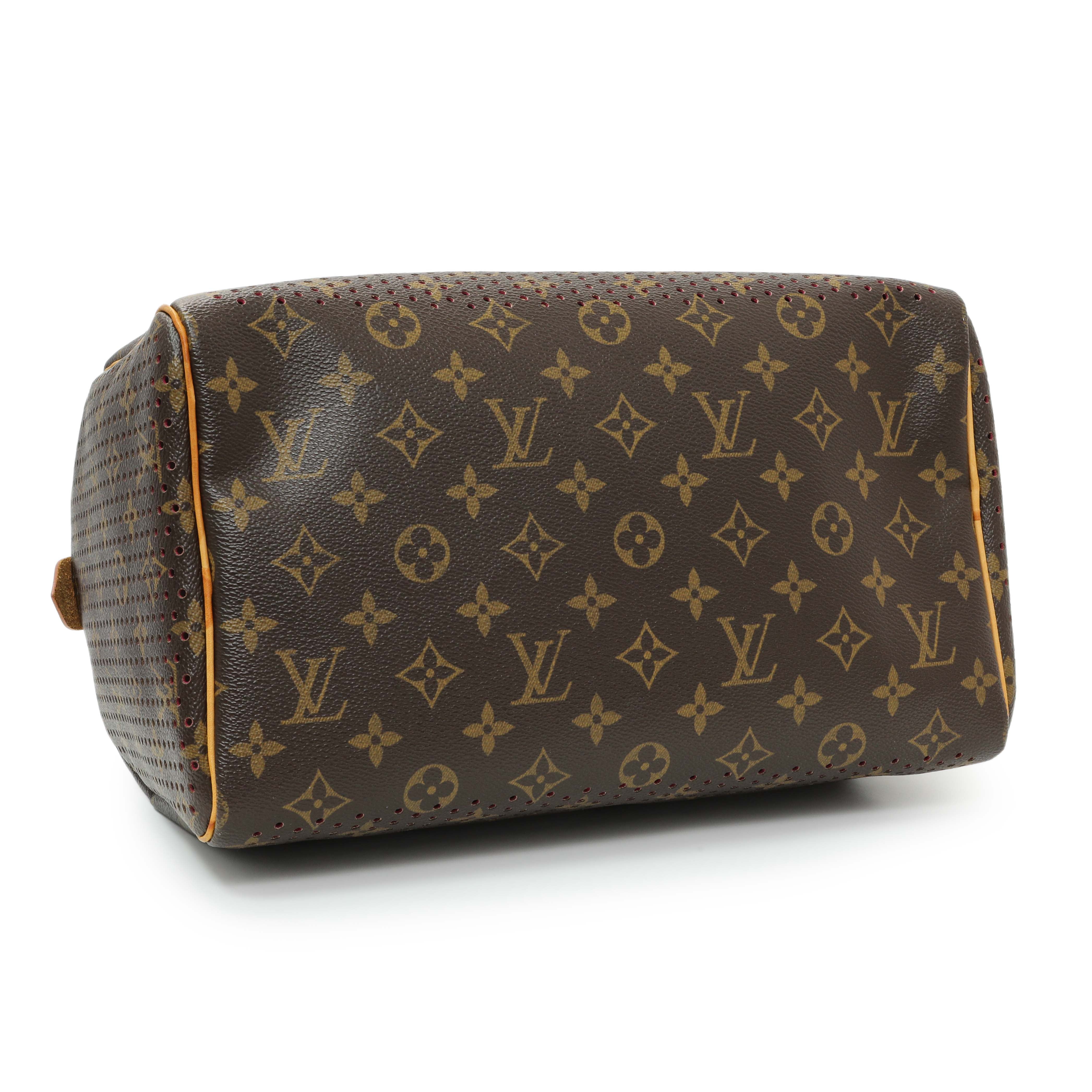 Louis Vuitton Monogram Perforated Speedy 30 – Modaselle
