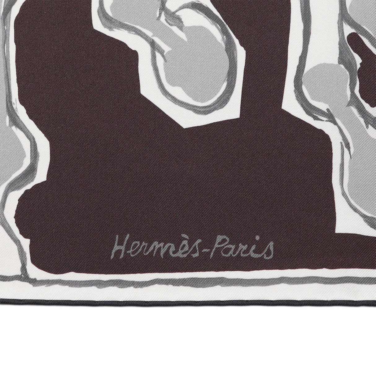 Hermes La Danse des Chevaux Double Face Scarf 90