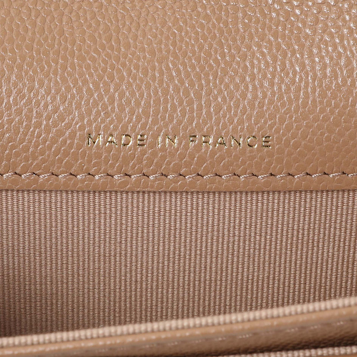 Chanel Brown Caviar Quilted Flap Card Holder Wallet