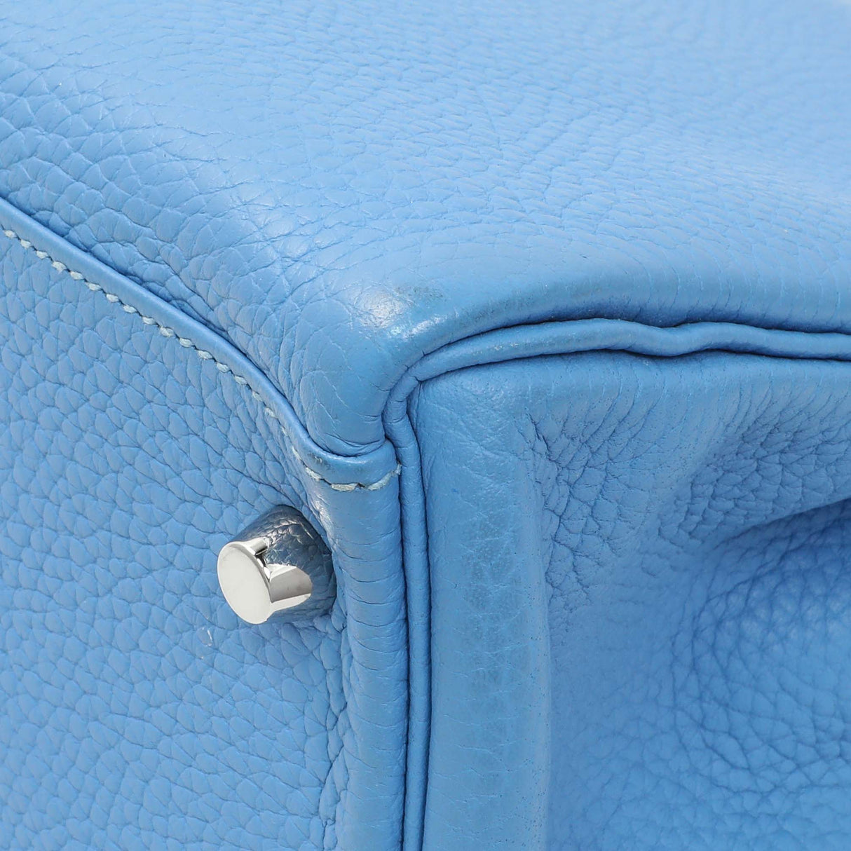 -8 items today ⬆️- 83357 Hermes Blue Paradise Taurillon Clemence Kelly Retourne 32 Handbags Hermes