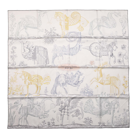 Hermes Silk Della Cavalleria Double Face Scarf 90 Accessories Modaselle