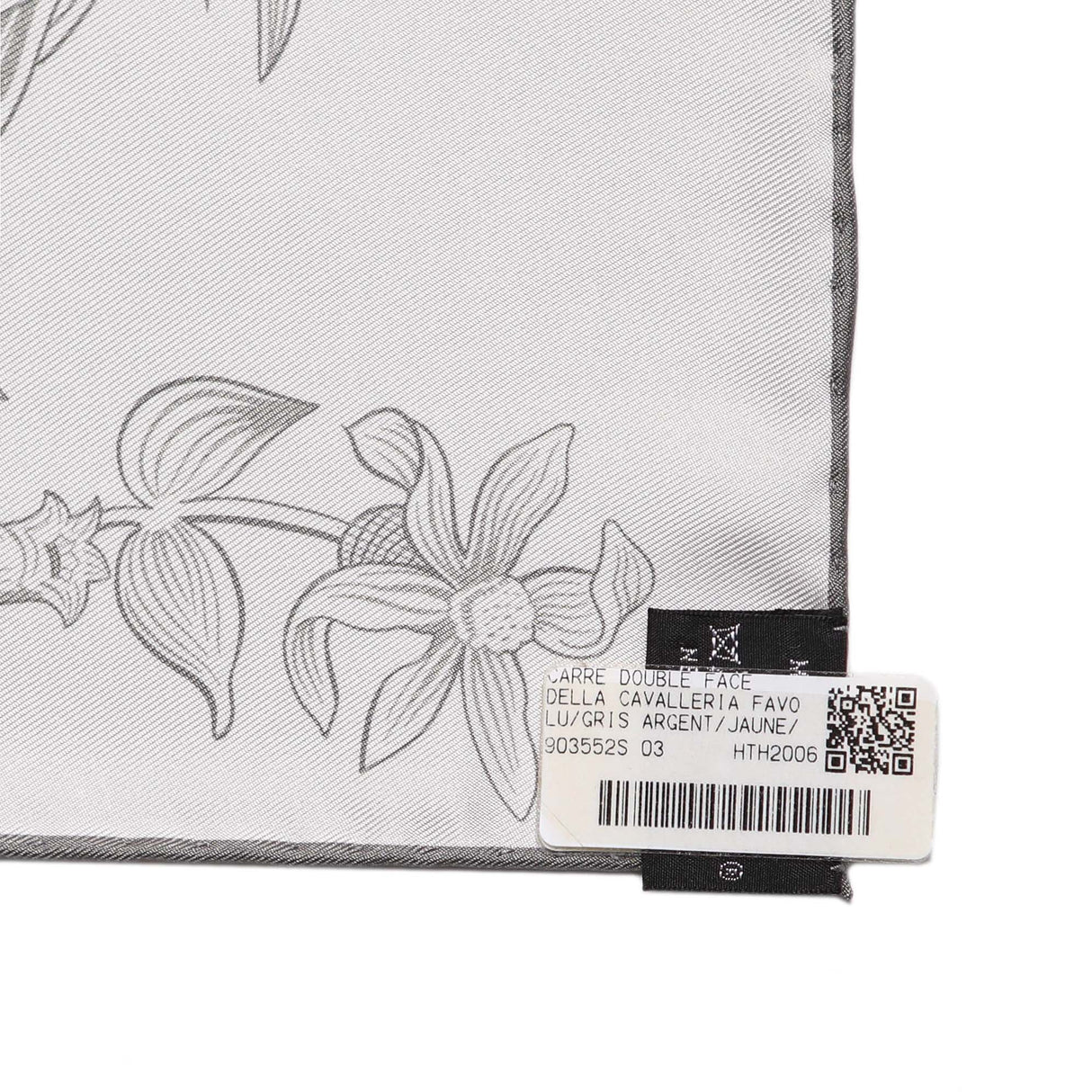 Hermes Silk Della Cavalleria Double Face Scarf 90 Accessories Modaselle