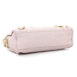 Balenciaga Pink Agneau Giant 12 Gold Hardware Mini City Handbags Balenciaga