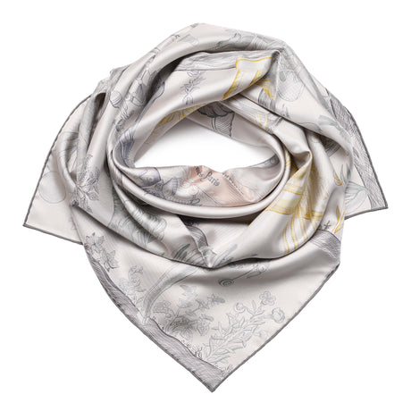 Hermes Silk Della Cavalleria Double Face Scarf 90 Accessories Modaselle