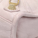Balenciaga Pink Agneau Giant 12 Gold Hardware Mini City Handbags Balenciaga