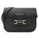 Gucci Black Arabella Calfskin Horsebit 1955 Soft Small Shoulder Bag Handbags Gucci