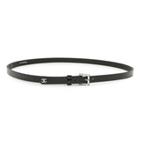 Chanel Black Patent Strass Crystal Belt Accessories Chanel