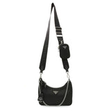 Prada Black Nylon Re-Edition 2005 Shoulder Bag Modaselle