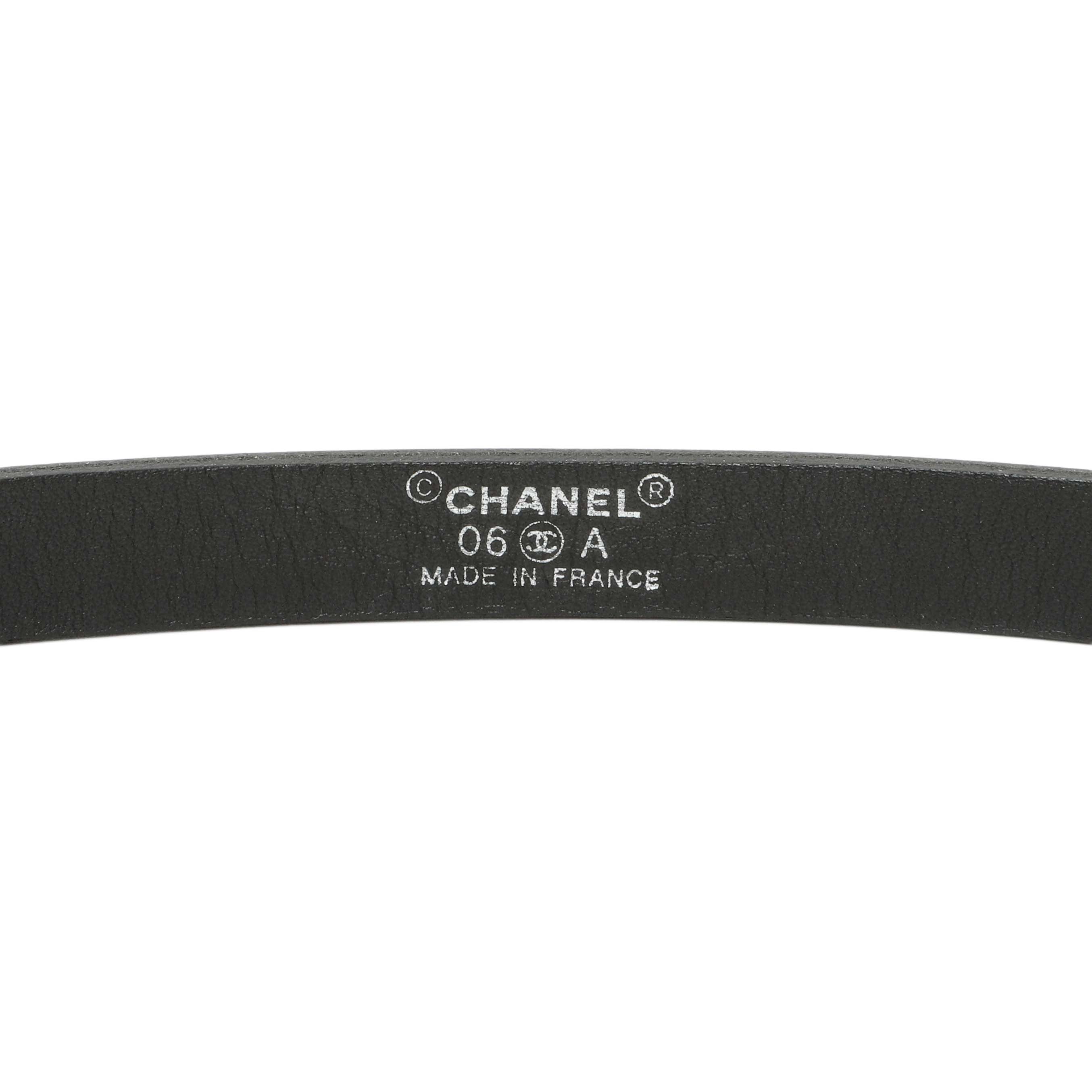 Chanel Black Patent Strass Crystal Belt – Modaselle