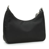 Prada Black Nylon Re-Edition 2005 Shoulder Bag Modaselle