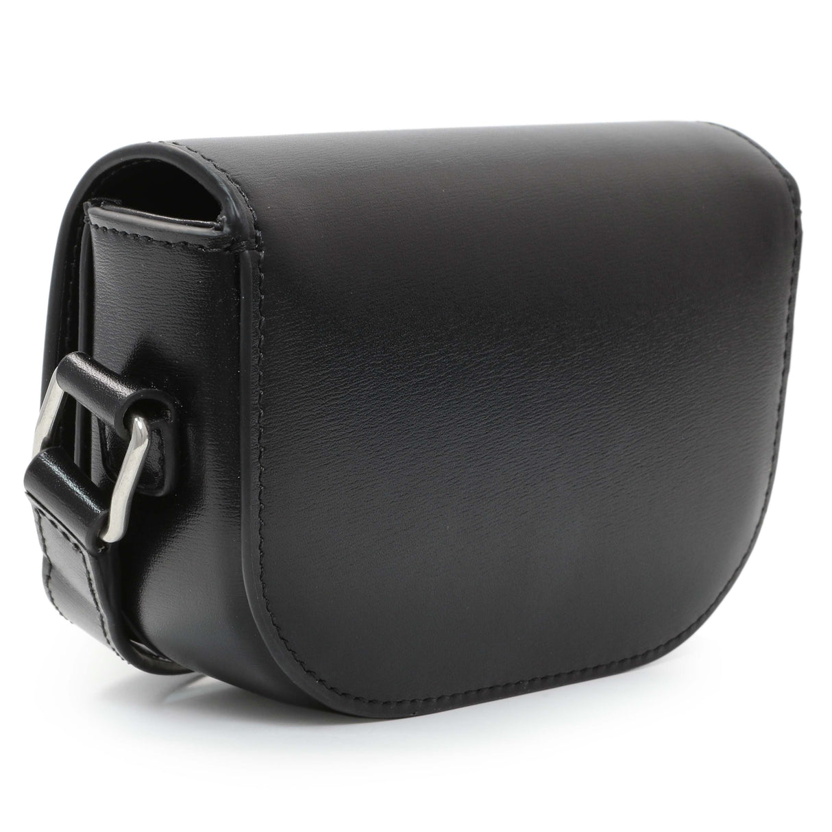 Celine Black Shiny Calfskin Nano Triomphe Besace Handbags Celine