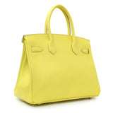 Hermes Lime Epsom Birkin 30 Handbags Hermes