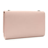 Saint Laurent Pink Smooth Calfskin Medium Classic Monogram Kate Tassel Satchel Handbags Saint Laurent