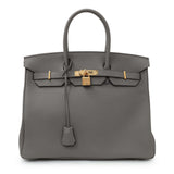 Hermes Etain Togo Birkin 35 Handbags Hermes