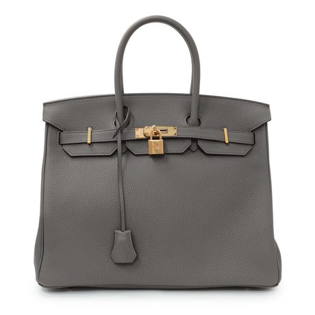 Hermes Etain Togo Birkin 35 Handbags Hermes