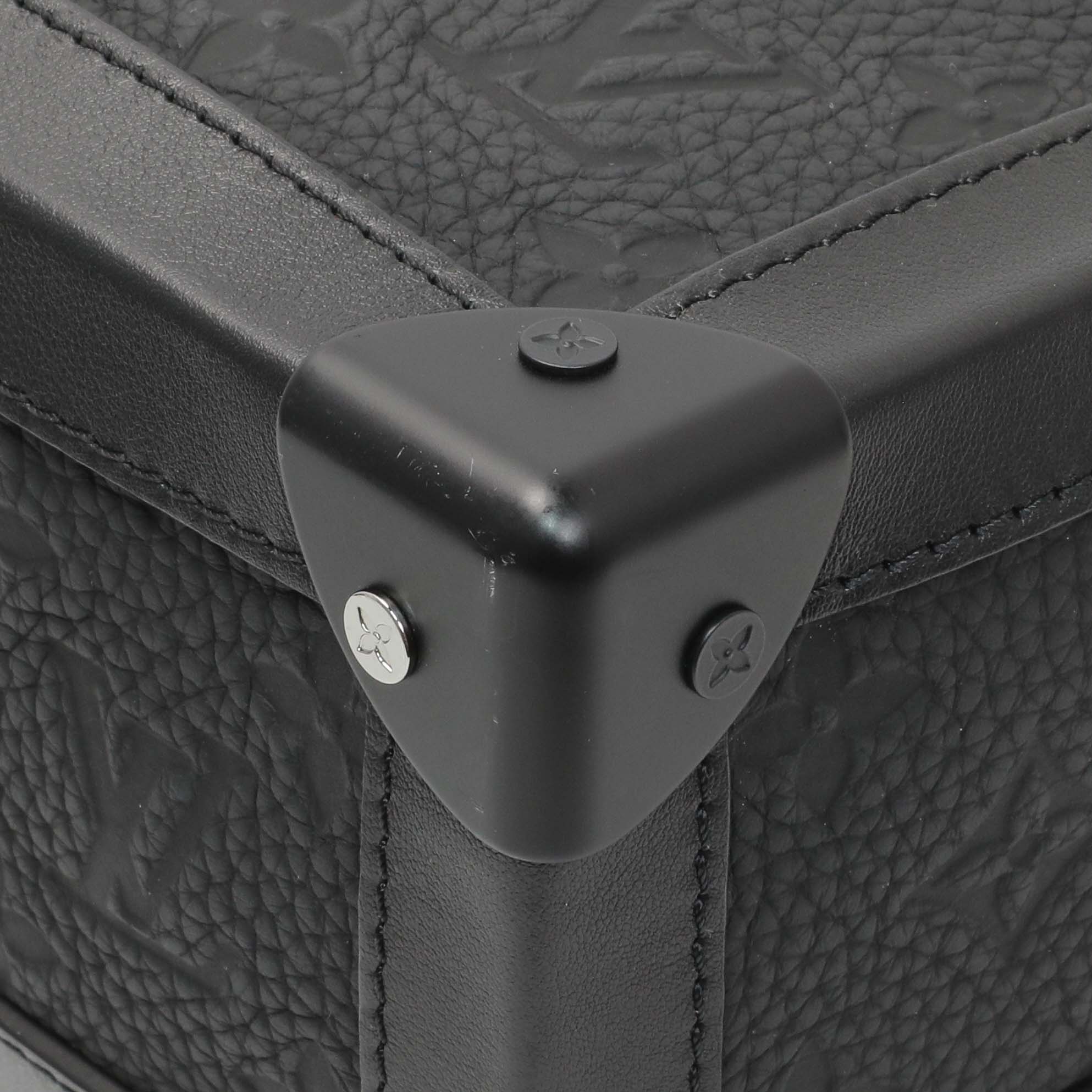 Louis Vuitton Taurillon Monogram Solar Ray Soft Trunk Black