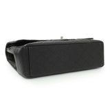 Chanel Black Quilted Caviar Maxi Double Flap Handbags Chanel