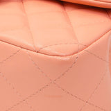 Chanel Light Orange Lambskin Mini Rectangular Classic Flap Bag Handbags Chanel