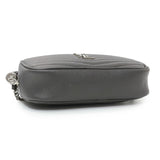 Saint Laurent Grey Grain De Poudre Matelasse Monogram Mini Lou Camera Bag Handbags Saint Laurent