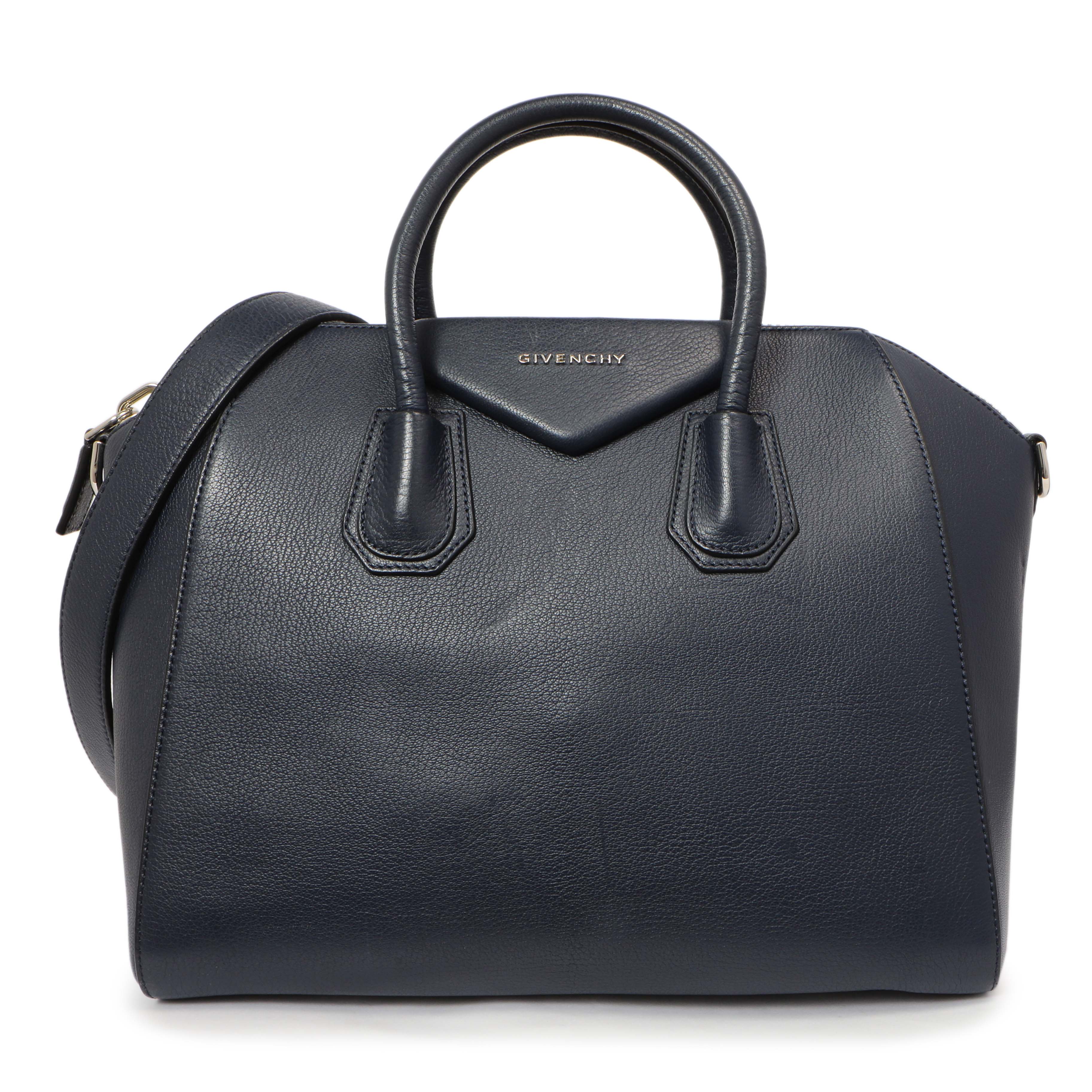 Givenchy Blue Sugar Goatskin Medium Antigona Modaselle