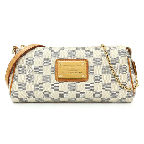 Louis Vuitton Damier Azur Eva Clutch Handbags Louis Vuitton