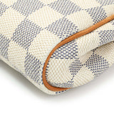 Louis Vuitton Damier Azur Eva Clutch Handbags Louis Vuitton