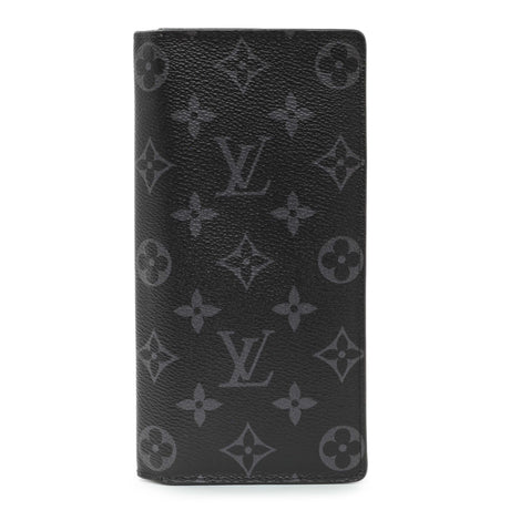 Louis Vuitton Monogram Eclipse Brazza Wallet Accessories Louis Vuitton