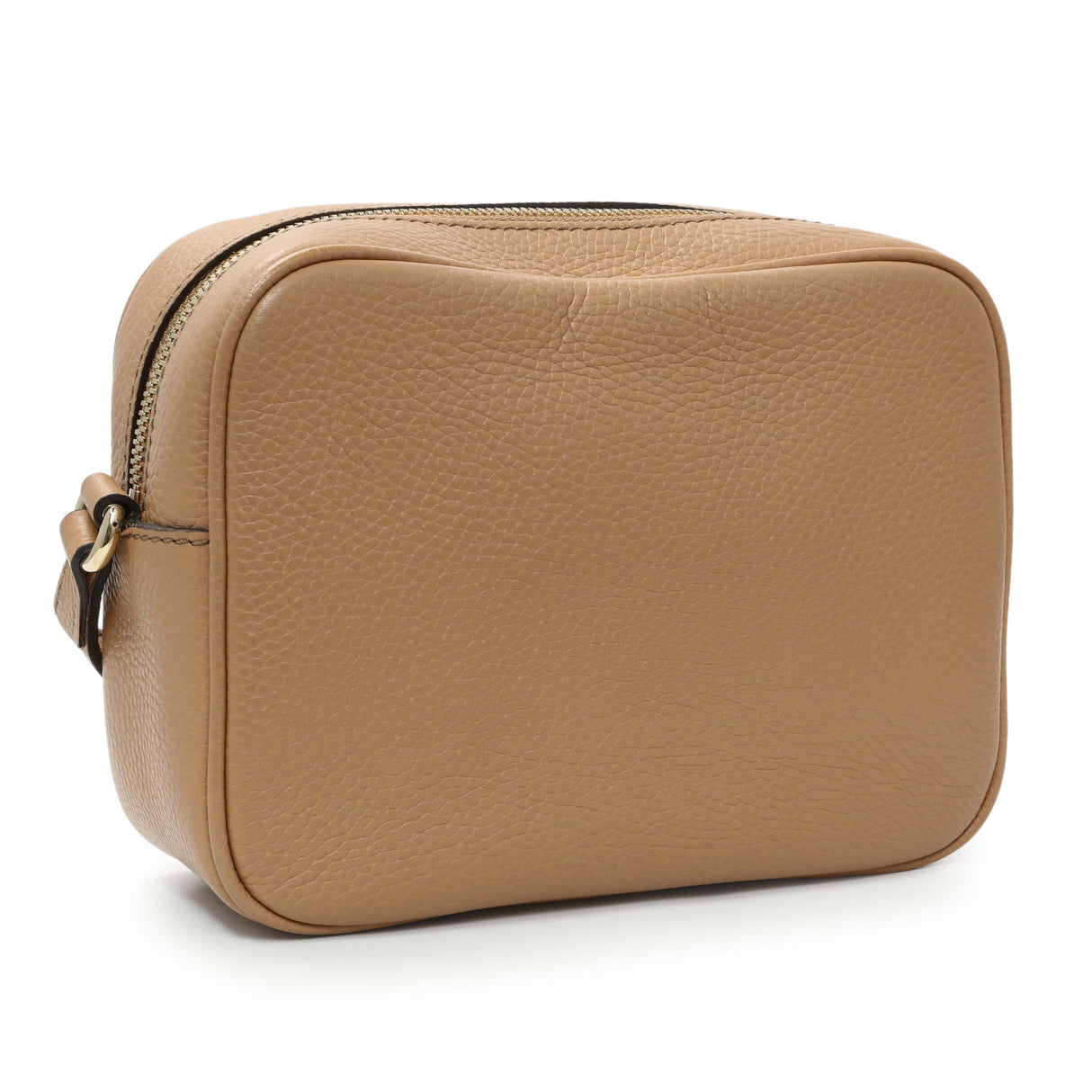 Gucci Beige Pebbled Calfskin Small Soho Disco Bag Handbags Gucci