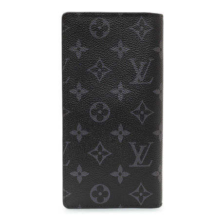 Louis Vuitton Monogram Eclipse Brazza Wallet Accessories Louis Vuitton