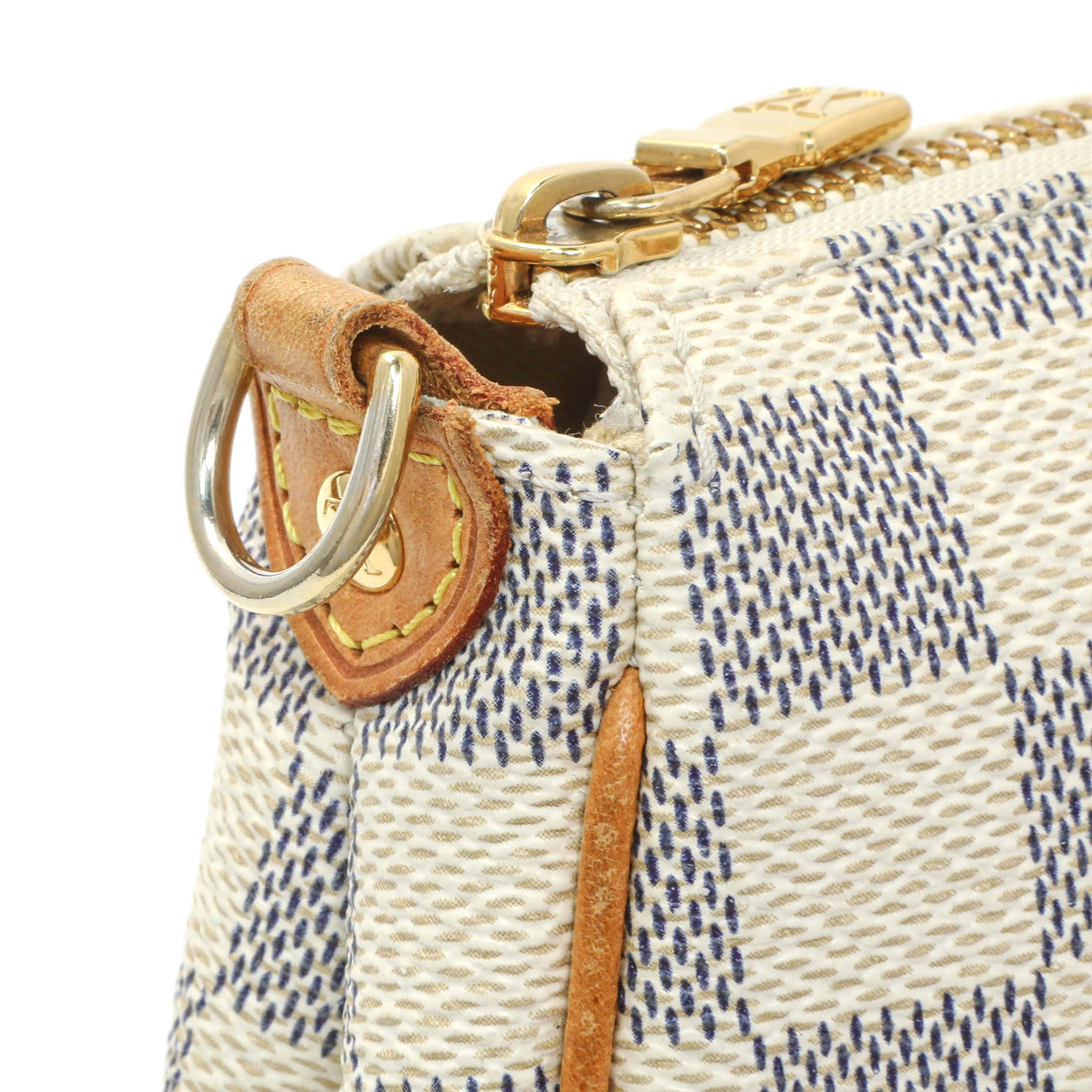 Louis Vuitton Damier Azur Eva Clutch Handbags Louis Vuitton