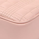 Burberry Pink Quilted Calfskin Lola Camera Bag Handbags Burberry