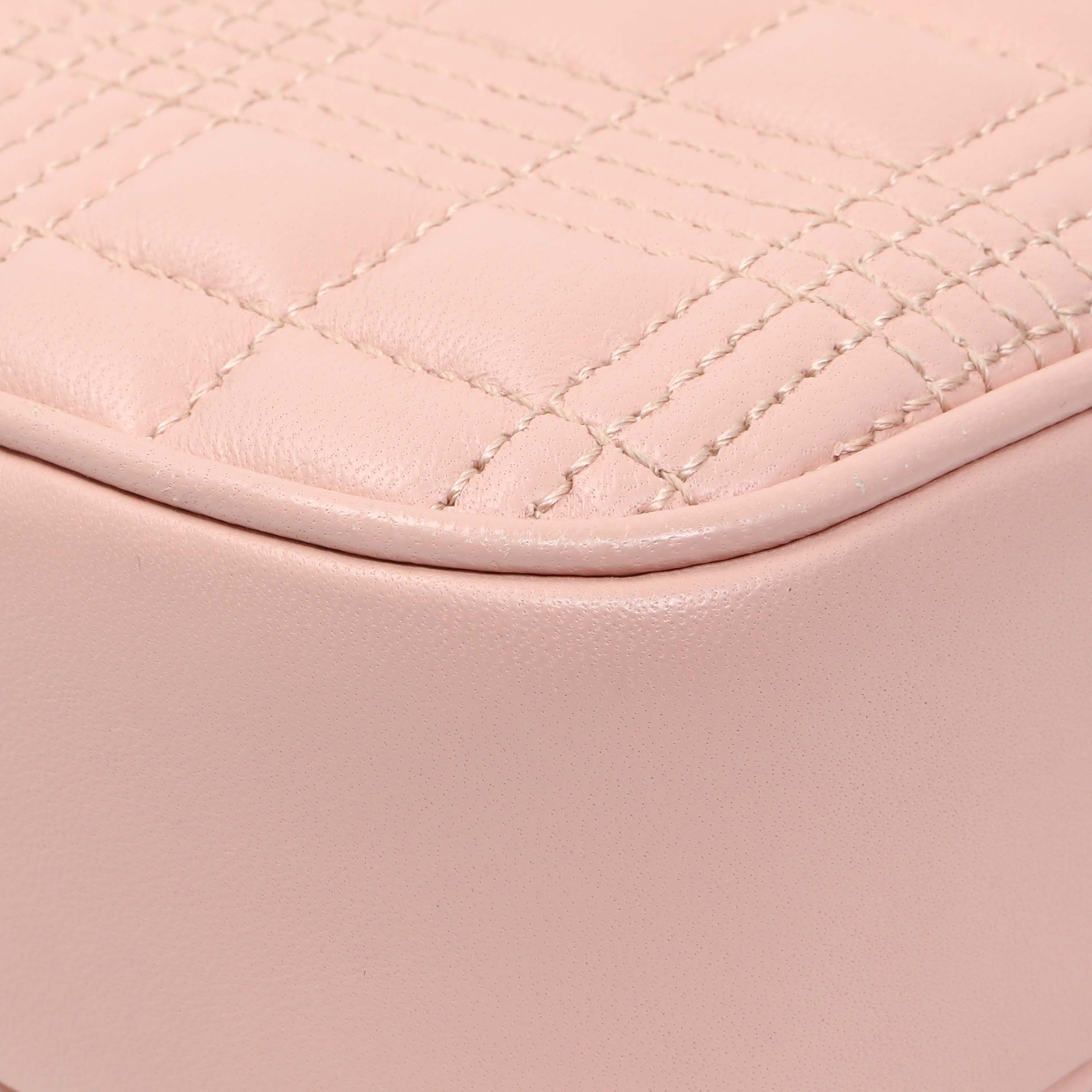 Burberry Pink Quilted Calfskin Lola Camera Bag – Modaselle