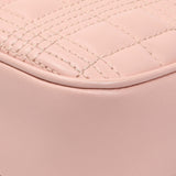 Burberry Pink Quilted Calfskin Lola Camera Bag Handbags Burberry
