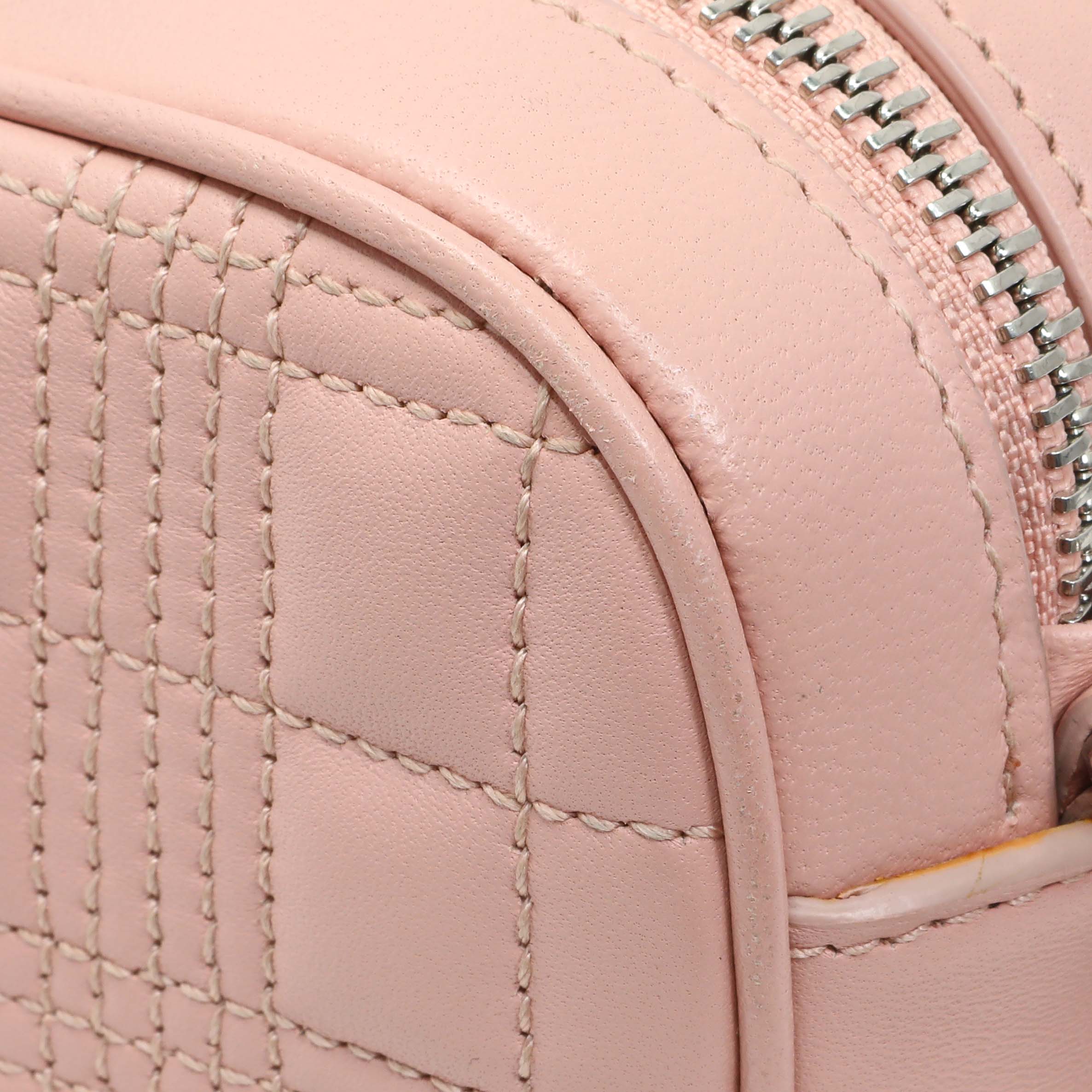Burberry Pink Quilted Calfskin Lola Camera Bag – Modaselle