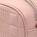 Burberry Pink Quilted Calfskin Lola Camera Bag Handbags Burberry