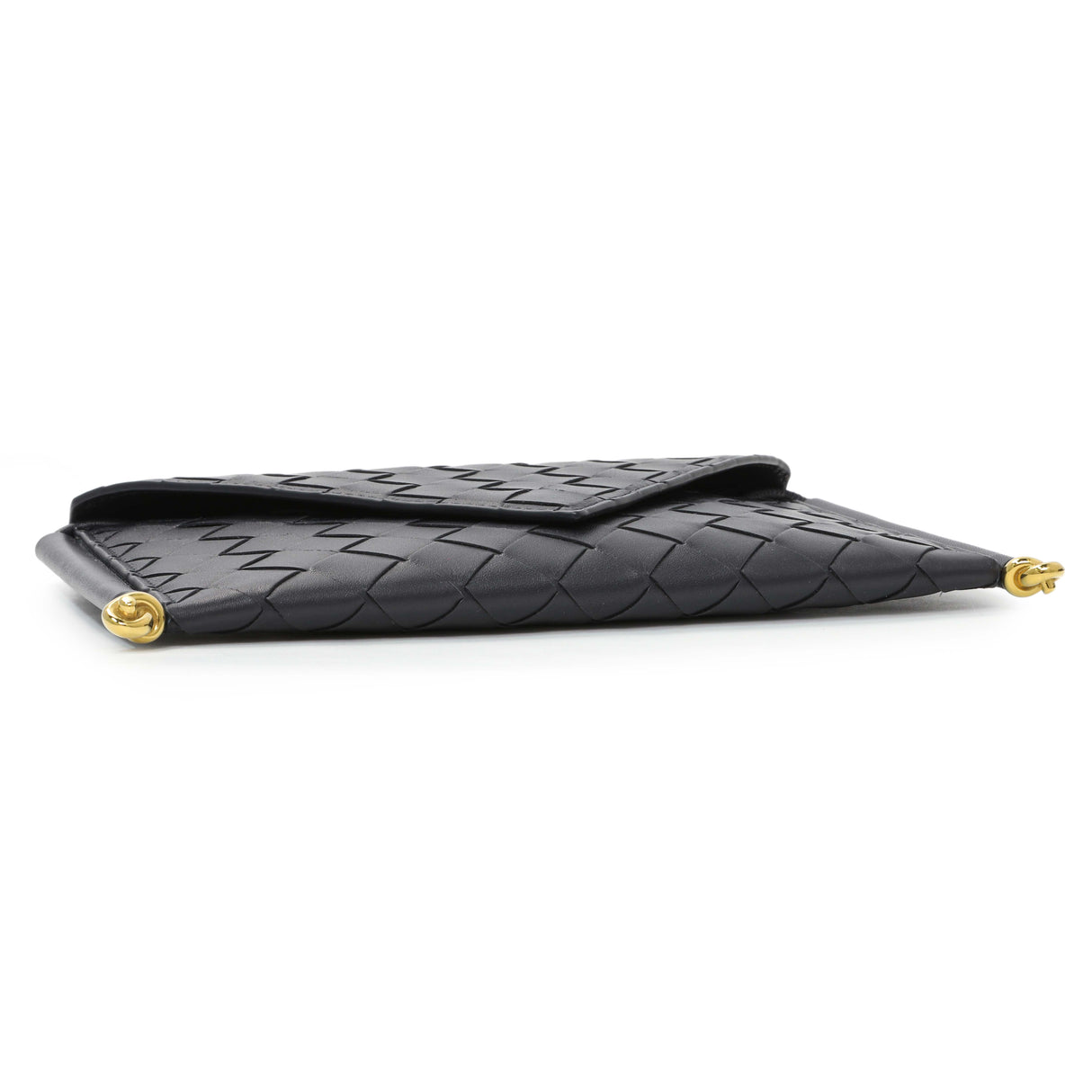 Bottega Veneta Solstice Envelope Intrecciato Leather Crossbody Handbags Bottega Veneta