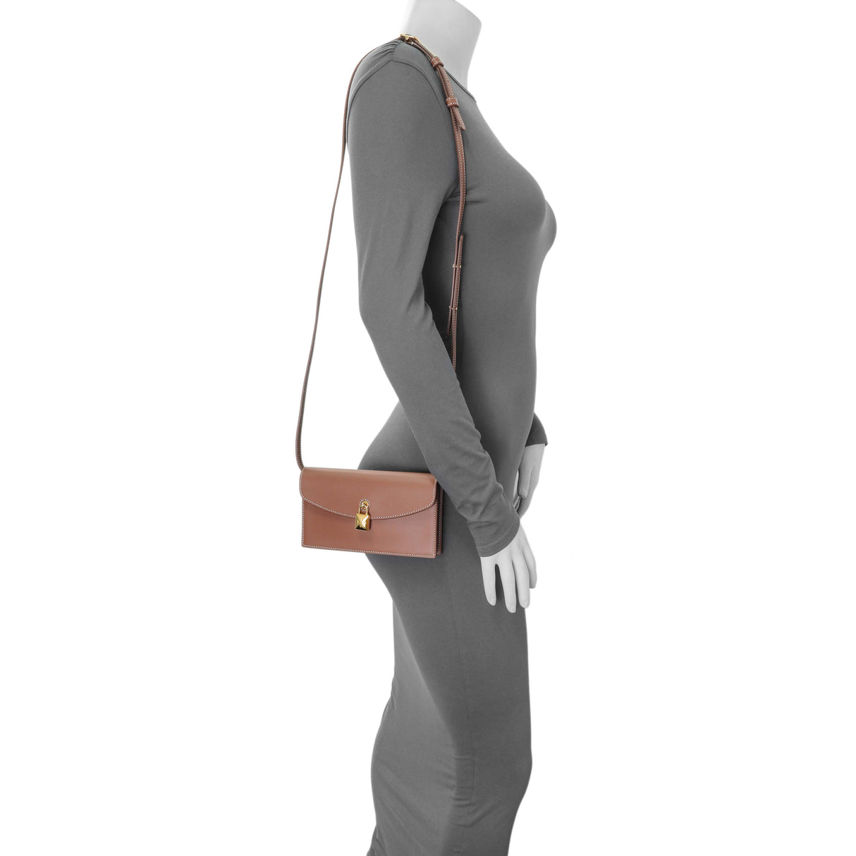 Loro Piana Caramel Sugar Extra Pochette Handbags Loro Piana