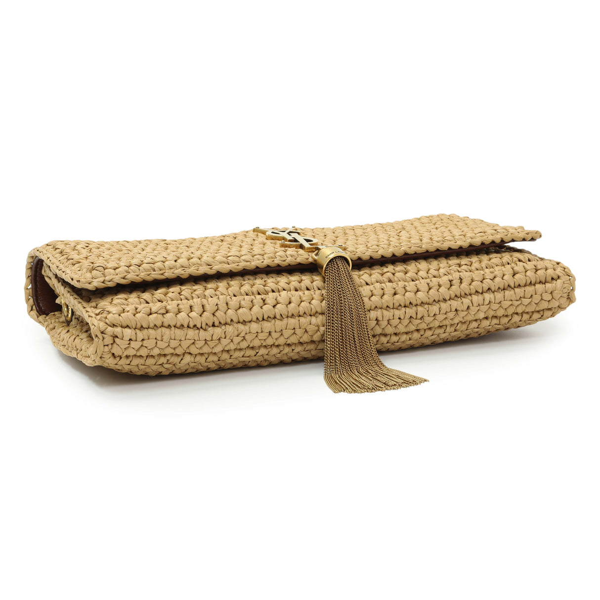 Saint Laurent Raffia Monogram Tassel Kate 99 Handbags Saint Laurent